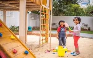 play outdoors with the safety of indoors